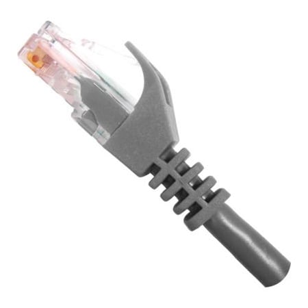 Chiptech, Inc Dba Vertical Cable Vertical Cable 094-879/50GY CAT6 Snagless Molded Patch Cable, 50 ft. (15.2 meter), Gray 094-879/50GY